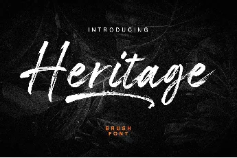 Heritage Free font