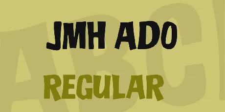 JMH ADO font