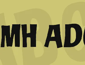 JMH ADO font