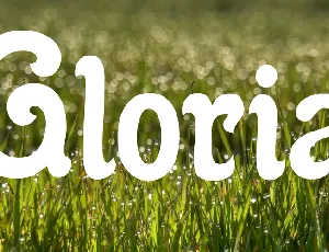 Gloria font