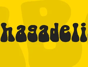 Shagadelic font