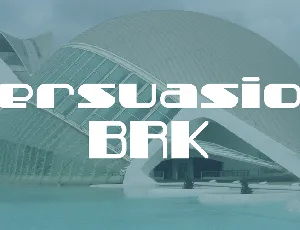 Persuasion BRK font