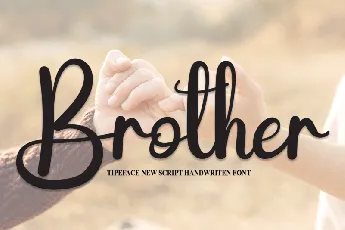 Brother Script Typeface font