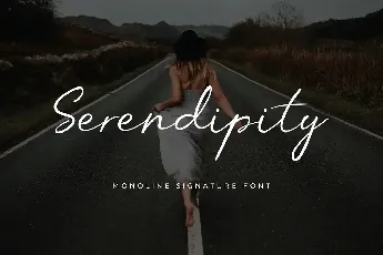 Serendipity font