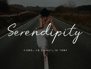 Serendipity font