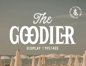 The Goodier font