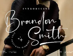 Brandon Smith font