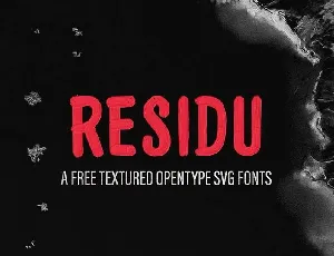 Residu font