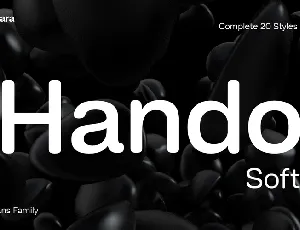 Hando Soft Trial font