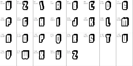 Letters font