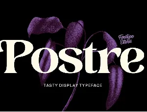 Postre font