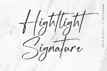 Hightlight font