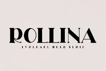 Rollina Serif font