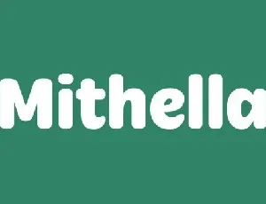 Mithella Sans Serif font