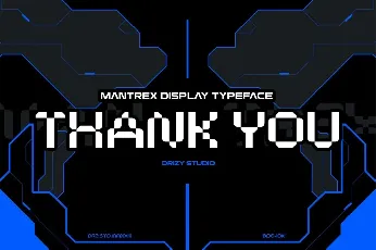 Mantrex font