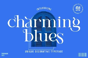 Charming Blues font