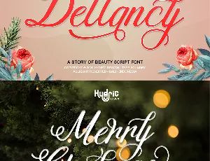 Dellancy font