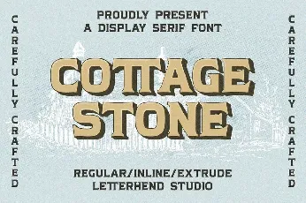 Cottage Stone font