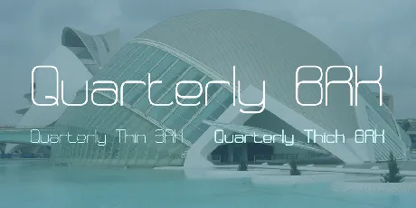 Quarterly BRK font