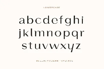 Gullia font