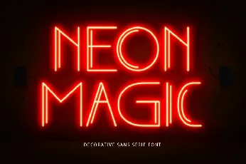 Neon Magic font