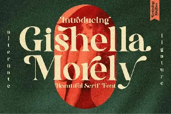 Gishella Morely Serif font