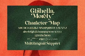 Gishella Morely Serif font