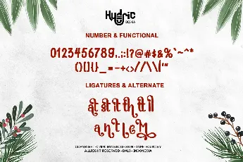 Mistaltoe demo font