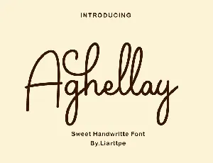 Aghellay font