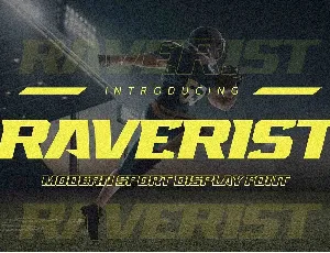 Raverist font