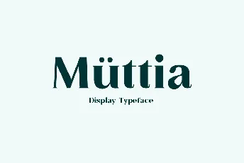 Muttia font