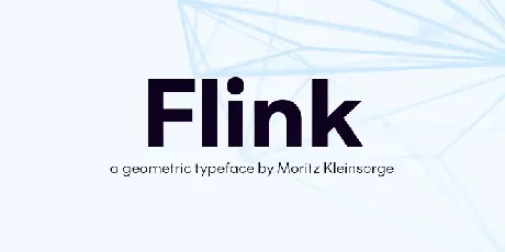 Flink font