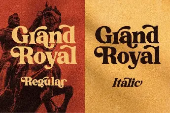 Grand Royal Serif font