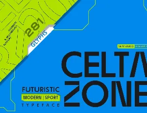 Celtazone font