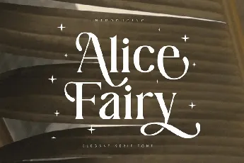 Alice Fairy font