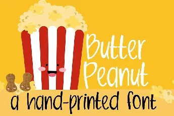 Butter Peanut font