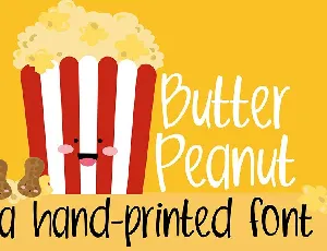 Butter Peanut font