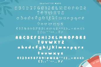 BLOBBY CHUG font