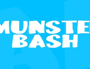 Munster Bash font