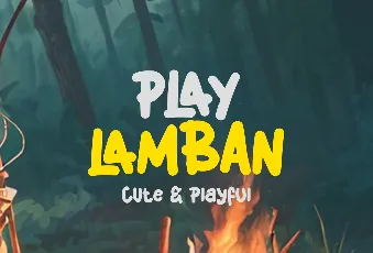 Play Lamban font