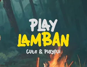 Play Lamban font