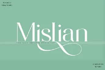 Mislian font