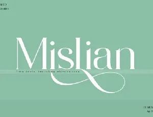 Mislian font