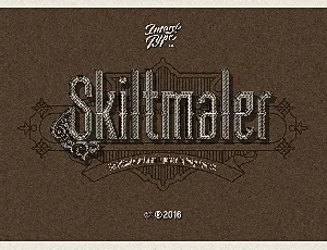 Skiltmaler font