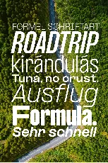 Formula 2 Family font