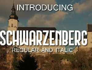 Schwarzenberg font