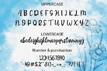 Unique Beauty Script font