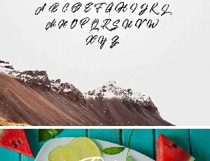 Highlander Brush font