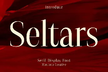 Seltars font