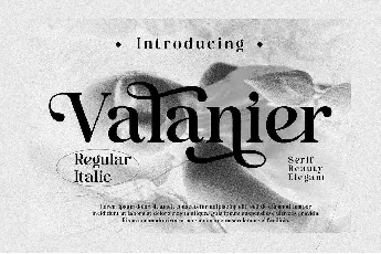 Valaneir font